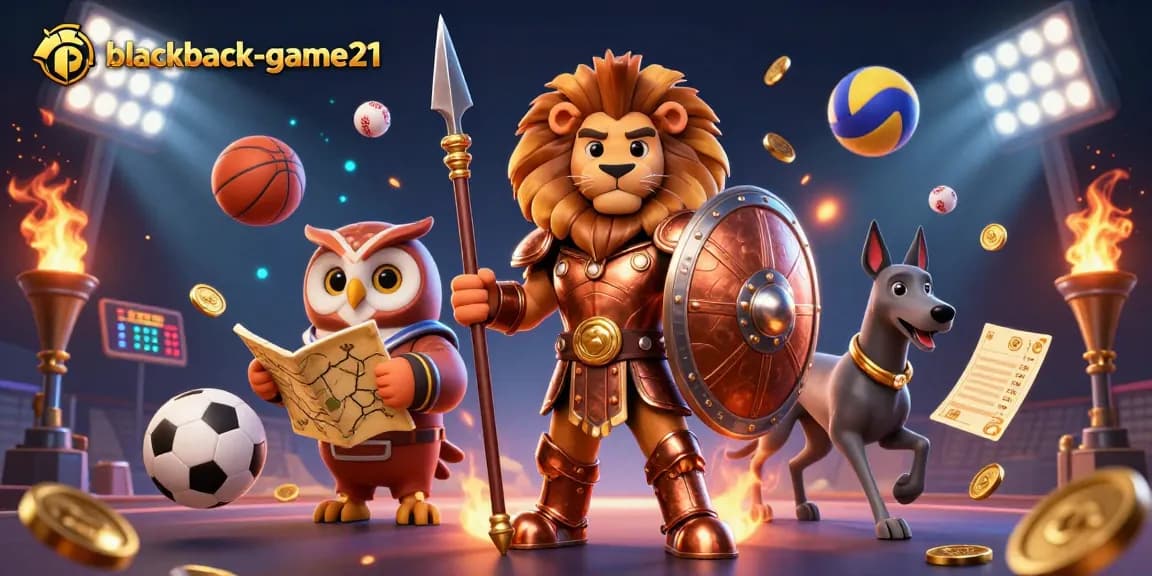 Engage with blackjack-game21 as a Spartan lion, tactical owl, and swift greyhound illustrate casino strategies.