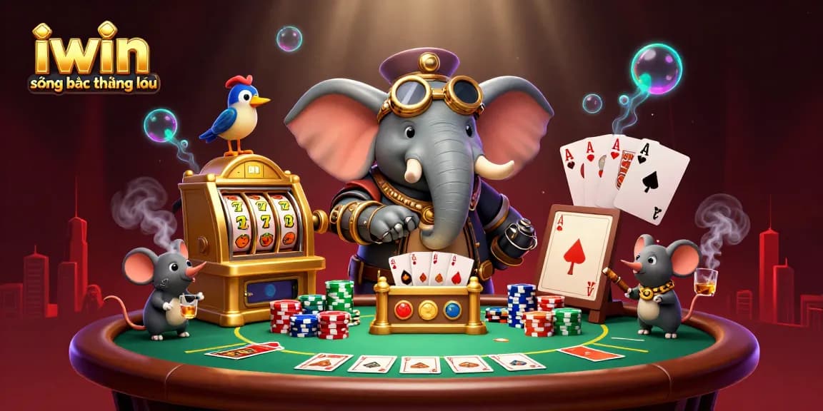 Experience thrilling gaming action at iwin sòng bạc thượng lưu with vibrant visuals and dynamic characters.