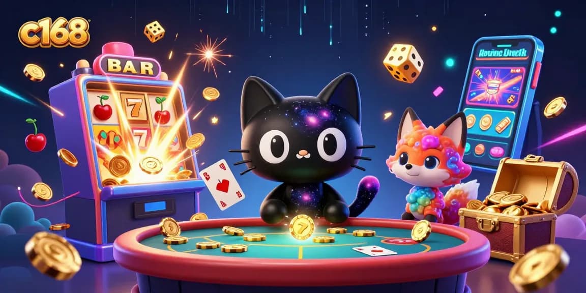 Experience the thrilling excitement of c168 with engaging casino games and vibrant visuals.