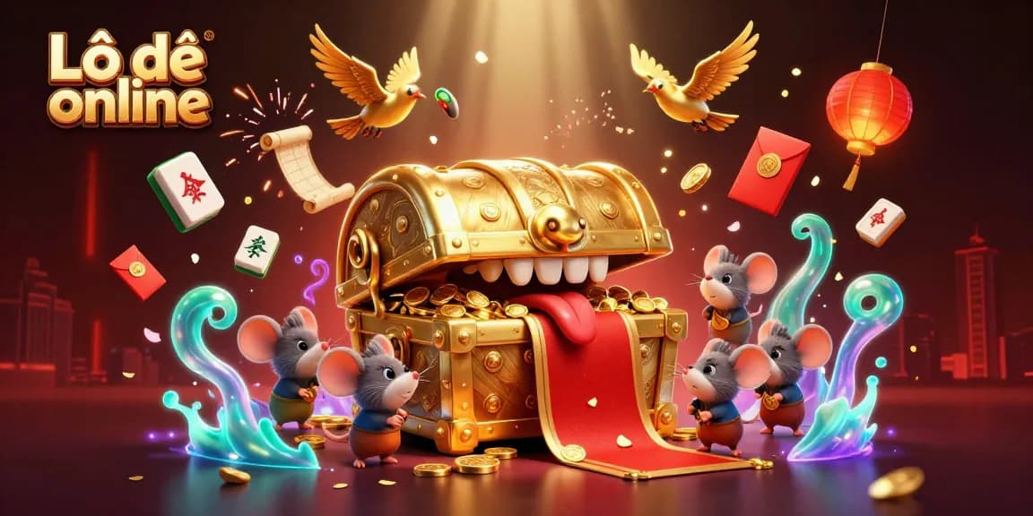 Play Lô đề online with vibrant treasures and dynamic game elements for an exciting gambling experience.