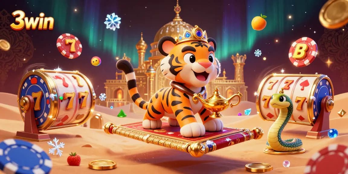 Win big today with 3win’s thrilling slots, featuring vibrant 3D characters in action!