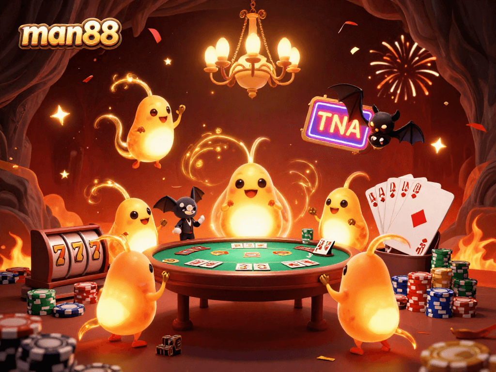 Experience the excitement of man88 with vibrant games and fun in a unique cave casino setting.
