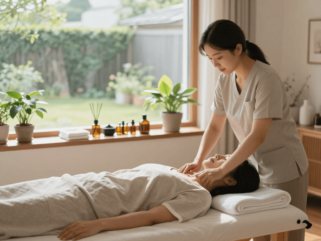 Experience premium 성동구출장마사지 with skilled therapists in a relaxing home setting.