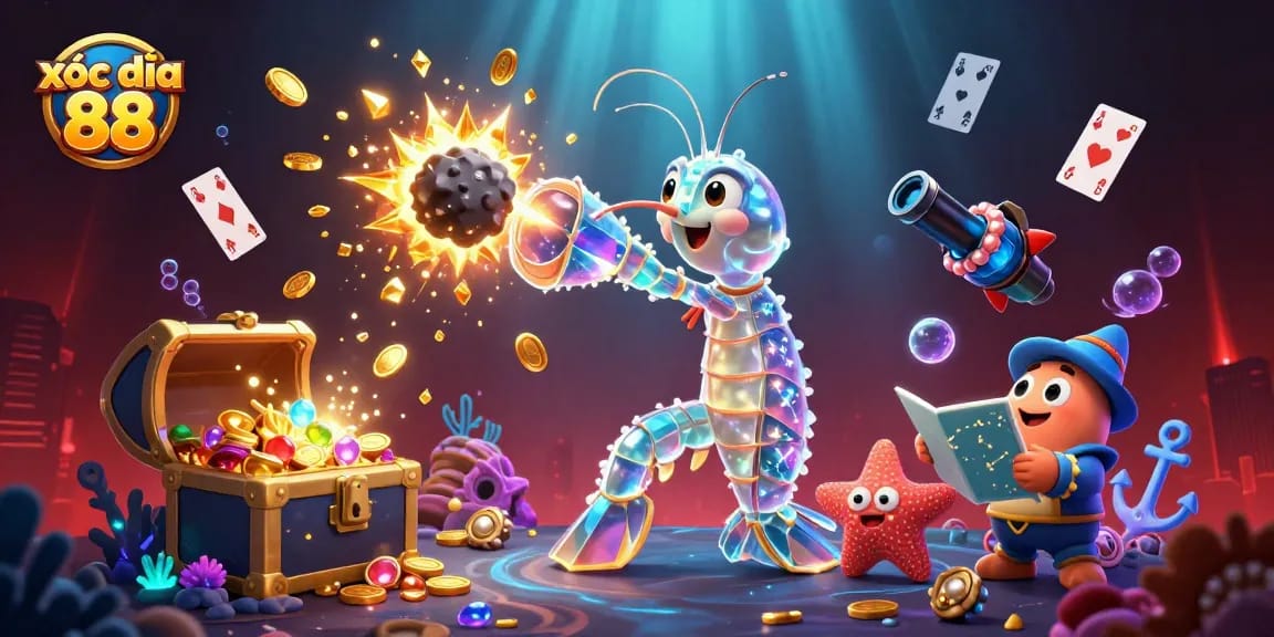 Experience excitement with xóc đĩa 88 as you join the vibrant adventure of treasure hunting.