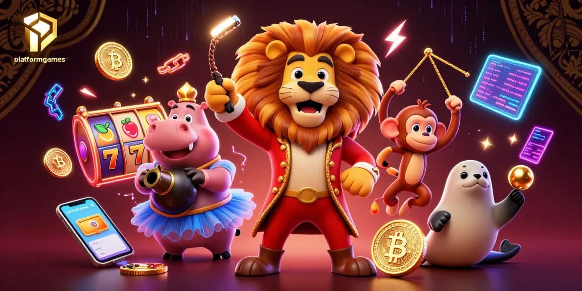 Engage in thrilling gameplay at platformgames featuring vibrant 3D characters and dynamic casino elements.