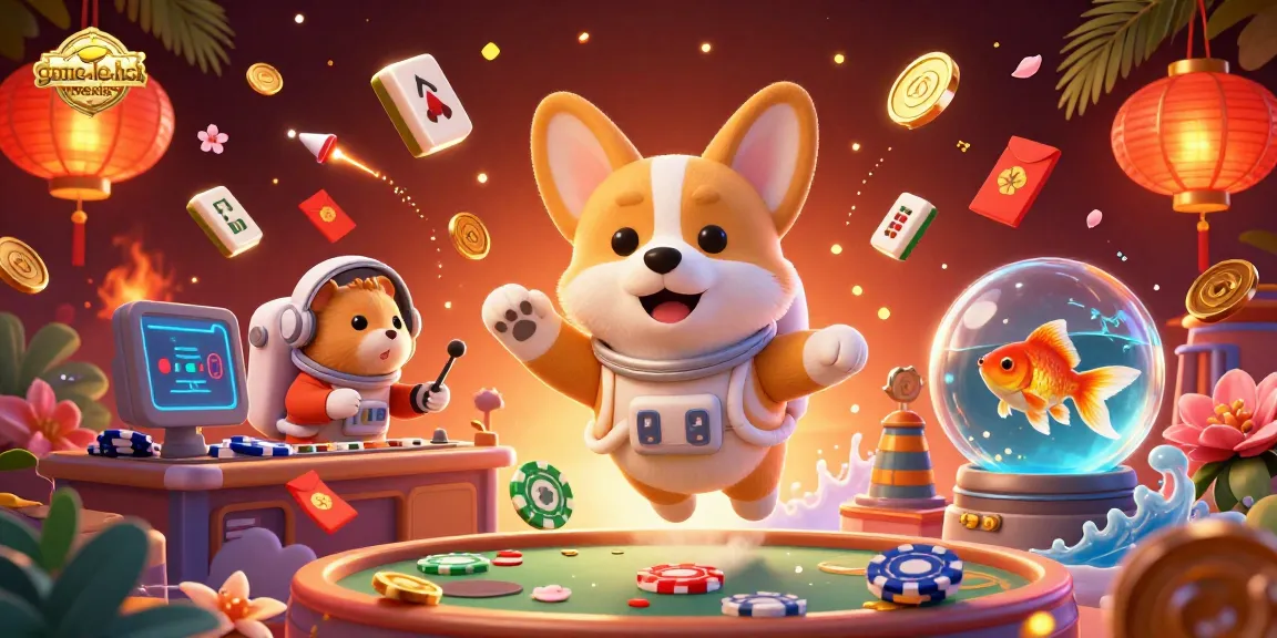 Experience the excitement of game-le-hoi-mexico with a dazzling scene filled with vibrant characters and casino elements.