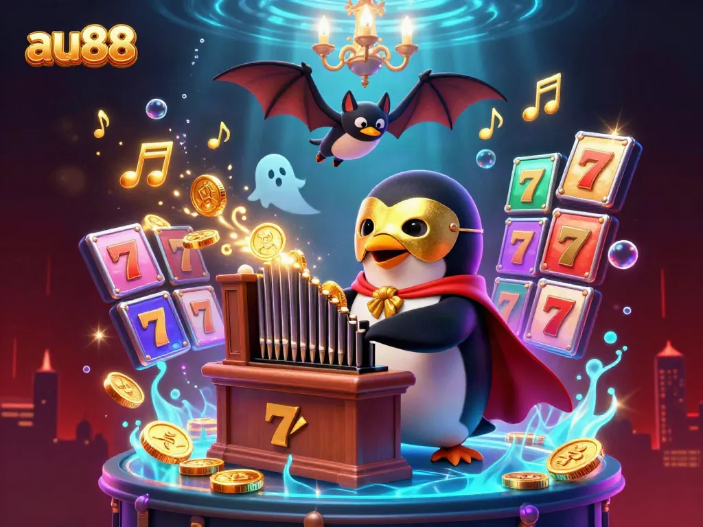 Experience thrilling casino action with au88's vibrant slots and captivating characters.
