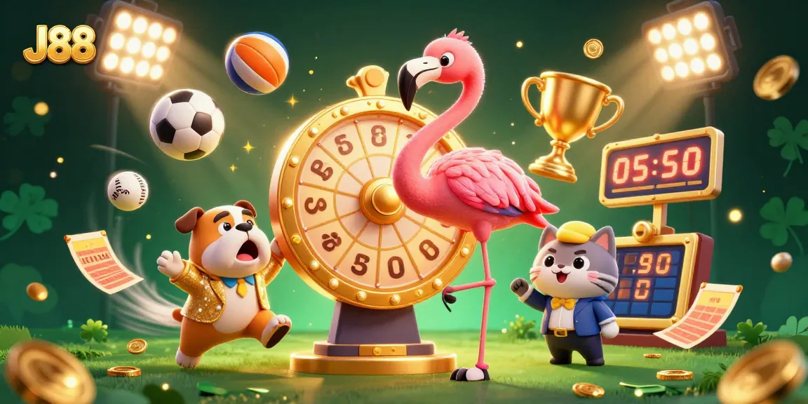 Spin to win big at J88 with exciting prizes and game show action!