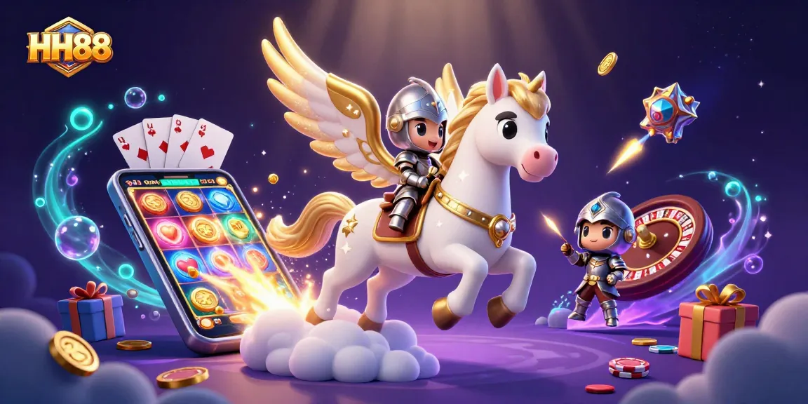 Experience the thrill of gambling at HH88 with captivating games and vibrant visuals.