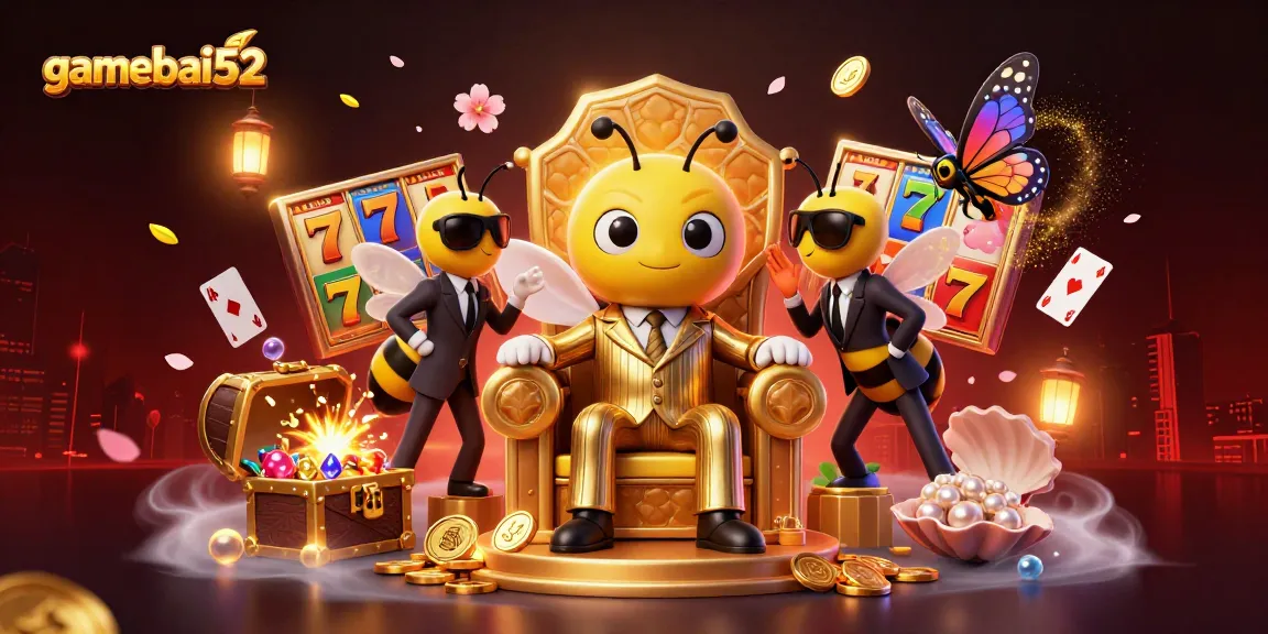 Experience thrilling gameplay at gamebai52 with vibrant slot reels and exciting moments in this action-packed scene.