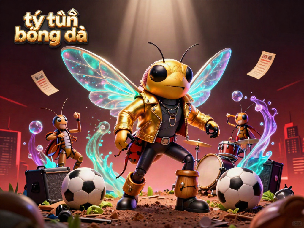 Visualize tỷ lệ bóng đá with dynamic sports betting elements in a vibrant, action-packed scene.