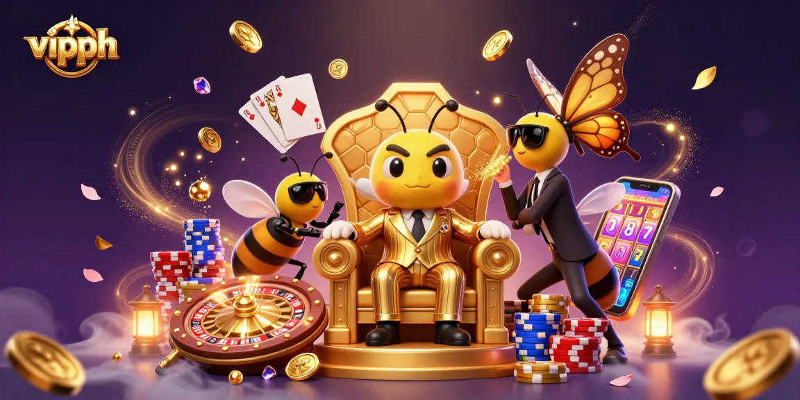 Enjoy thrilling wins at vipph with a cartoon mob boss overseeing a vibrant casino scene