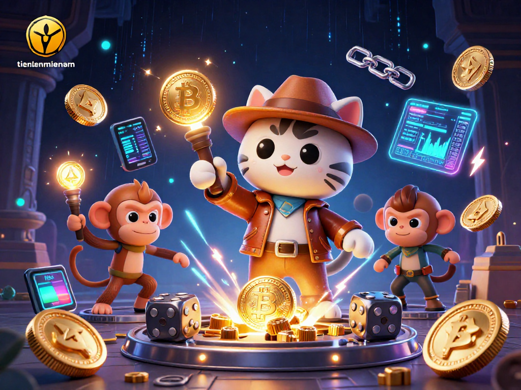 Engage in thrilling gameplay at tienlenmiennam with vibrant connotations and casino artifacts in a dynamic setting.