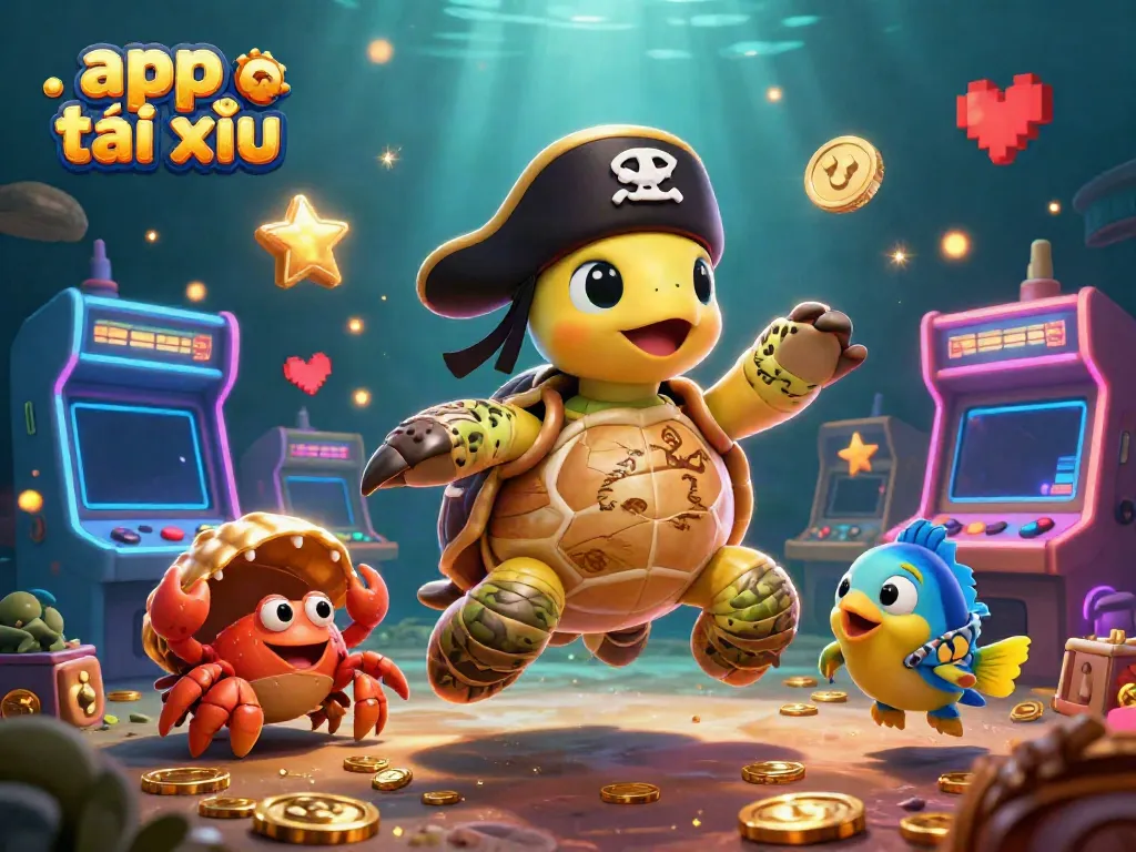 Experience the thrilling app tài xỉu action with exciting characters and vibrant 3D arcade elements.