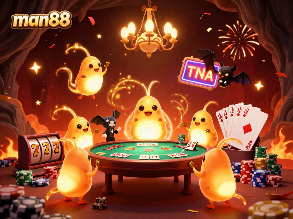 Experience the excitement of man88 with vibrant games and fun in a unique cave casino setting.