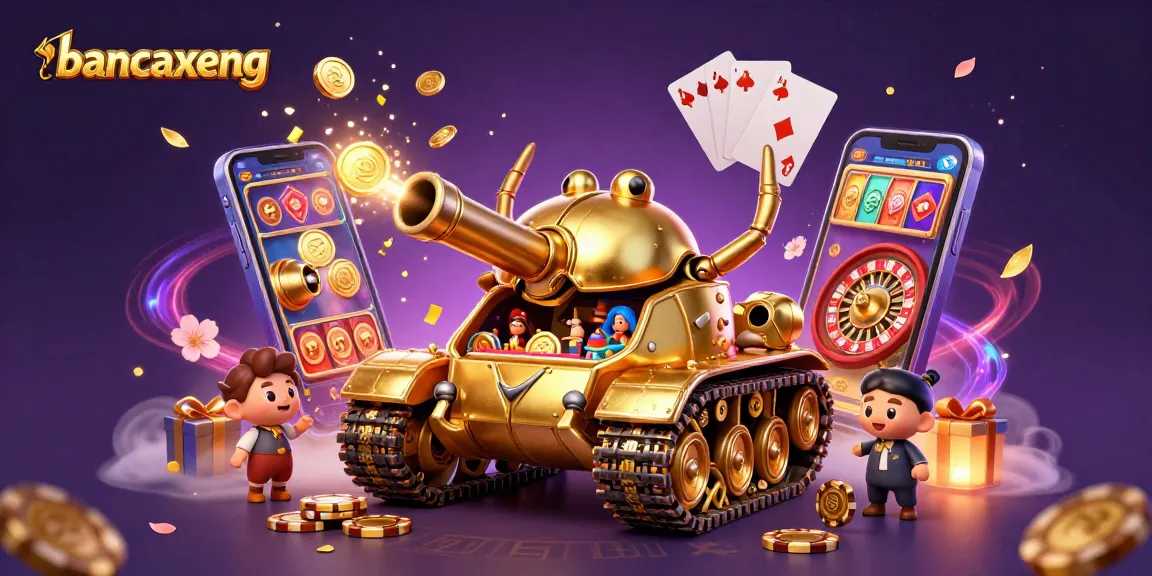 Experience thrilling gameplay at bancaxeng with vibrant casino scenes and dynamic game elements.