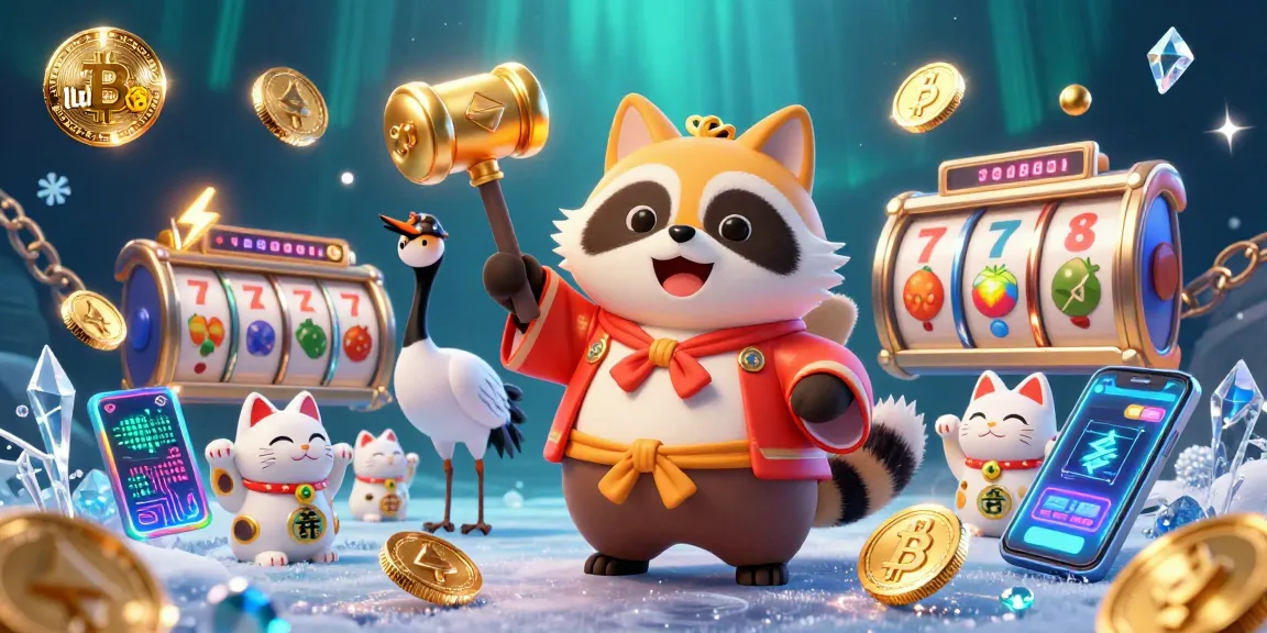 Engage with lu88’s vibrant 3D casino illustration featuring delightful characters and dynamic game elements.