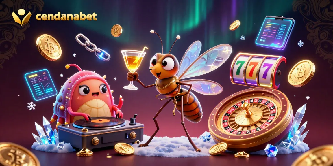 Cendanabet offers a vibrant casino experience showcasing dynamic slots, gold coins, and unique characters.