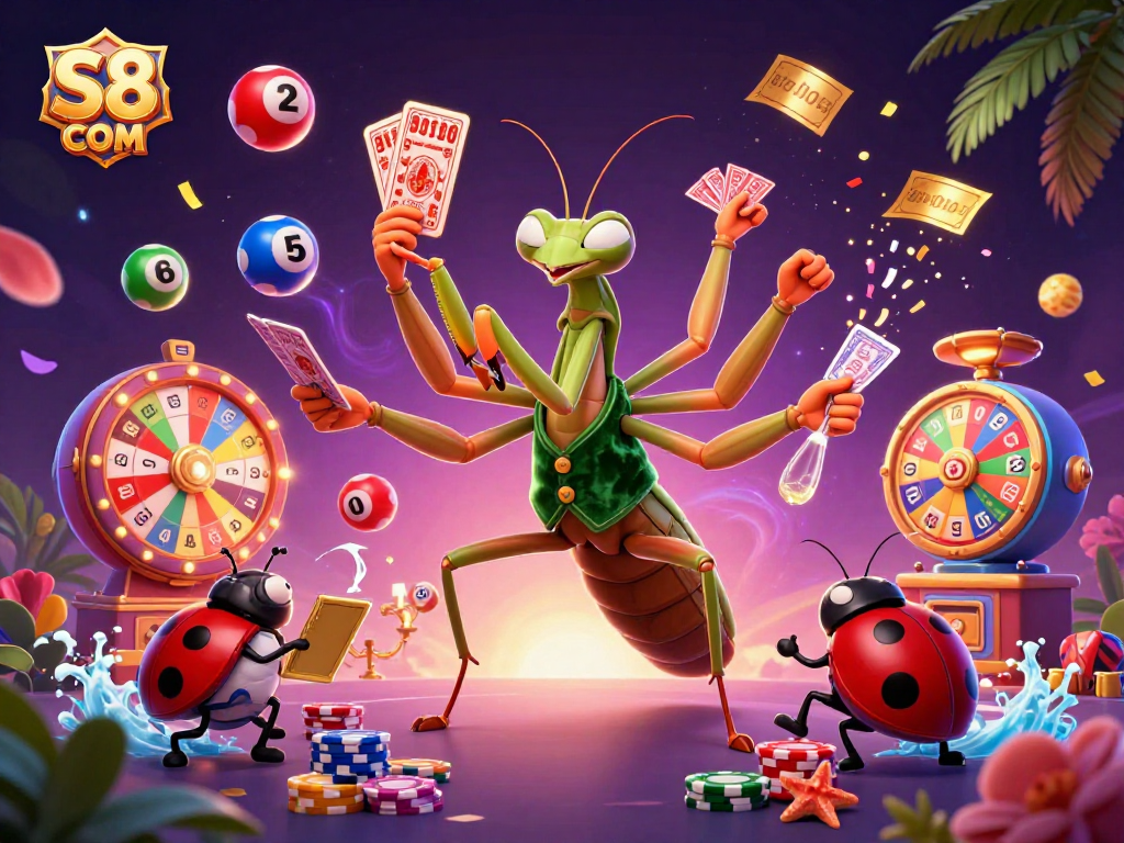 Experience the excitement of S8 COM with dynamic casino games and vibrant winnings.