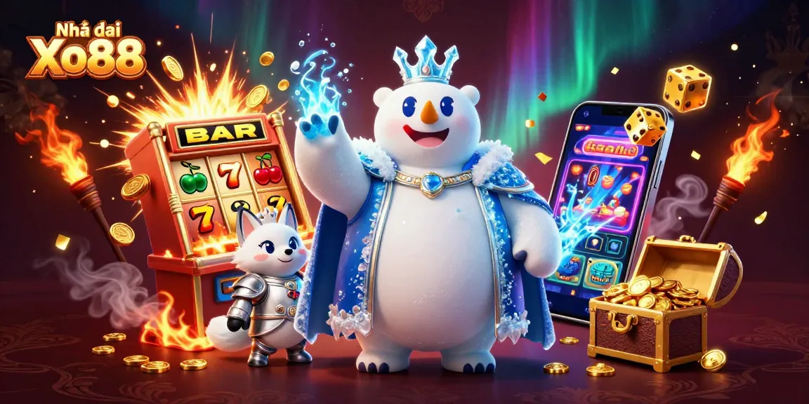 Join the fun at Nhà cái Xo88 with slots, treasures, and thrilling energy galore!
