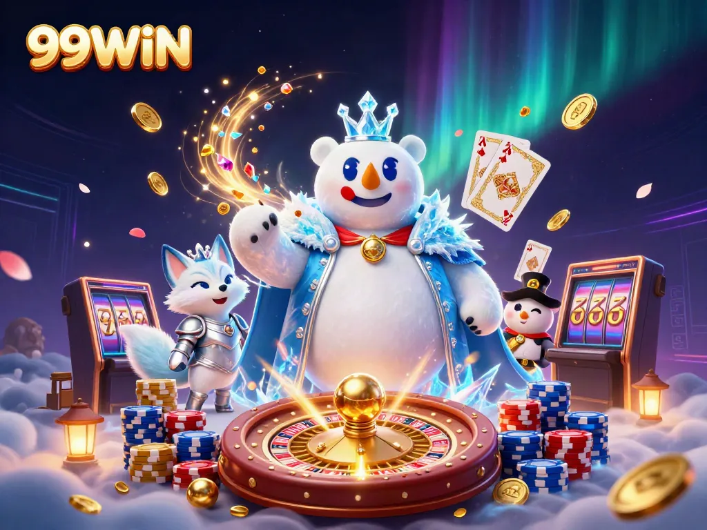 Experience thrilling gameplay with 99WIN's dynamic casino elements featuring vibrant characters.