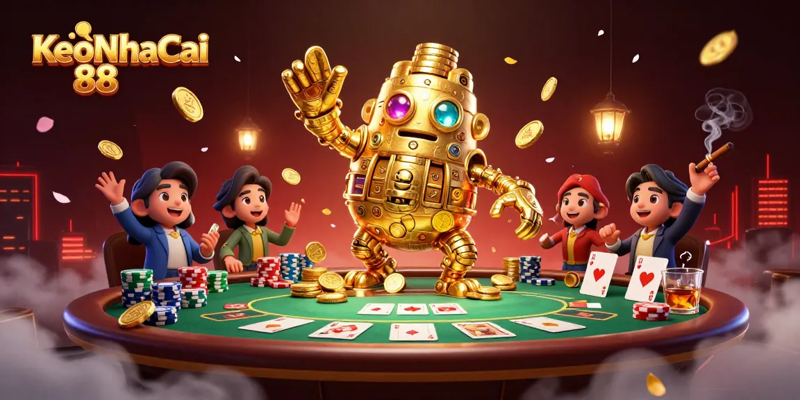 Bet on the exciting KeoNhaCai 88 casino games and enjoy vibrant poker action.
