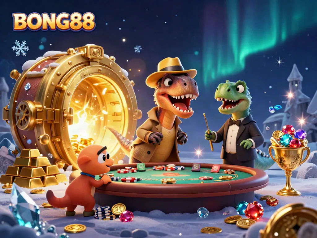Experience the thrill of BONG88's casino action with 3D characters and rich gambling elements.