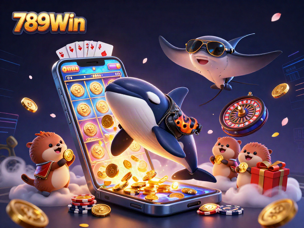 Win big with 789Win's vibrant casino adventure featuring exciting characters and games.