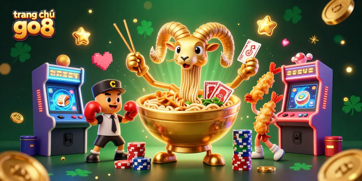 Experience exciting gameplay at trang chủ go8 with vibrant characters, casino elements, and engaging visuals.