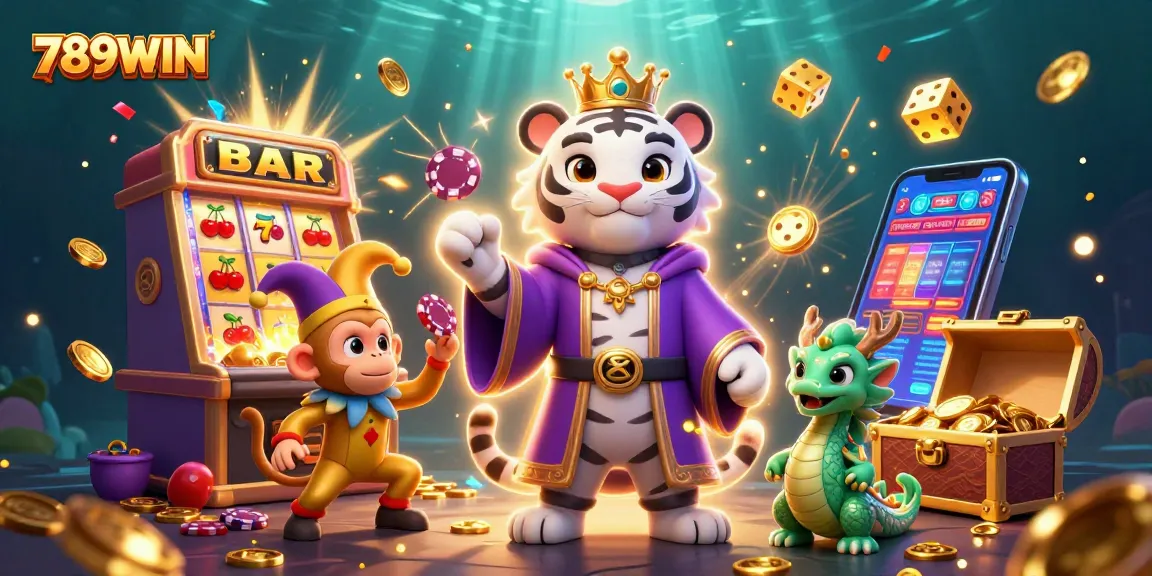 Experience thrilling slots and games at 789WIN with vibrant characters and exciting actions.