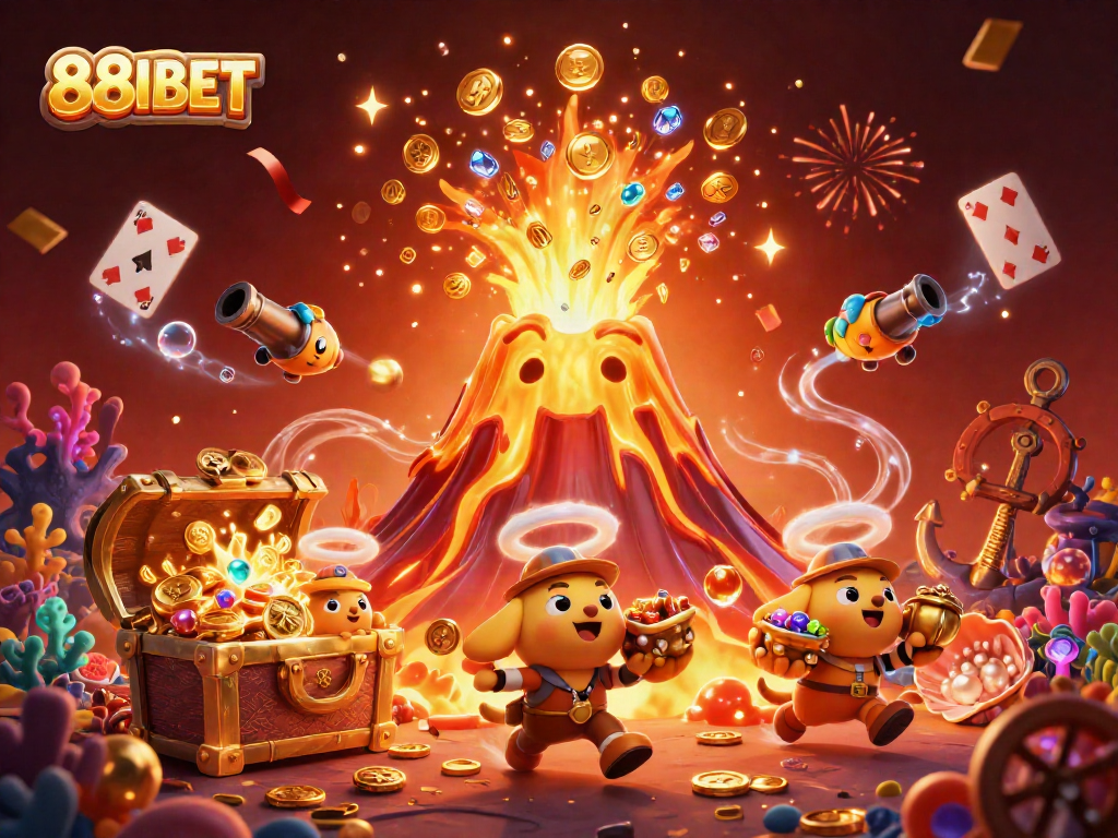 Experience winning moments at 88IBET with vibrant casino action, treasure hunting, and gaming excitement.