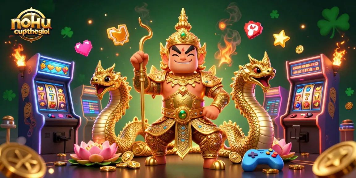 Engage with nohu-cupthegioi in an immersive casino world featuring vibrant 3D graphics and interactive gaming elements.