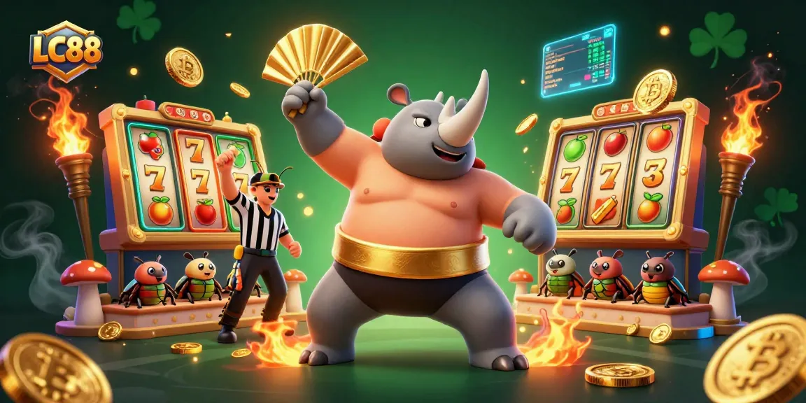 Experience thrilling gameplay at LC88 with immersive slot experiences featuring vibrant characters and exciting game elements.