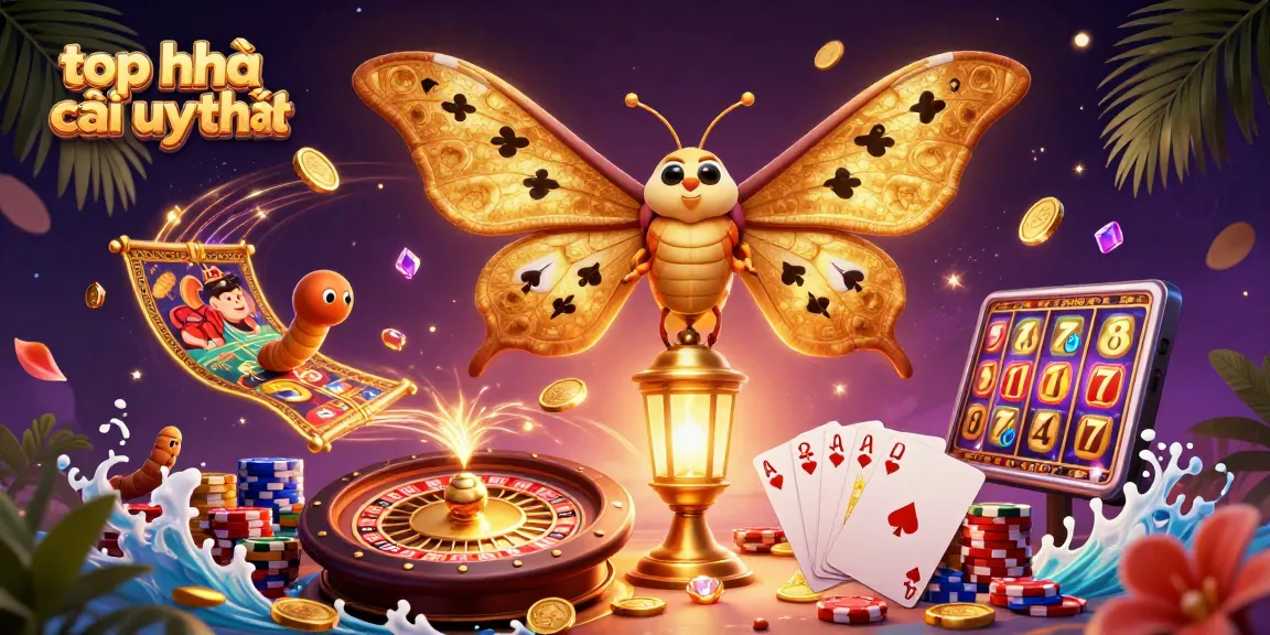 Experience the thrill of top nhà cái uy tín with vibrant casino elements, showcasing dazzling rewards.