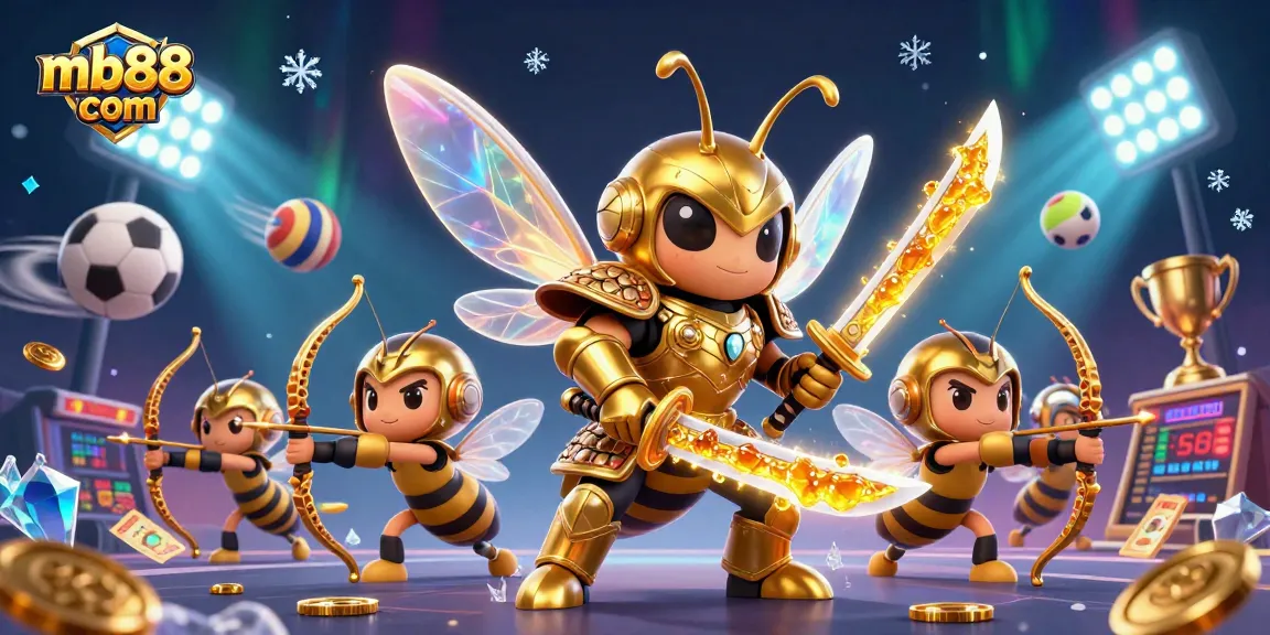 Engage with the dynamic action of mb88 com as giant hornet warriors conquer new heights in online gambling.