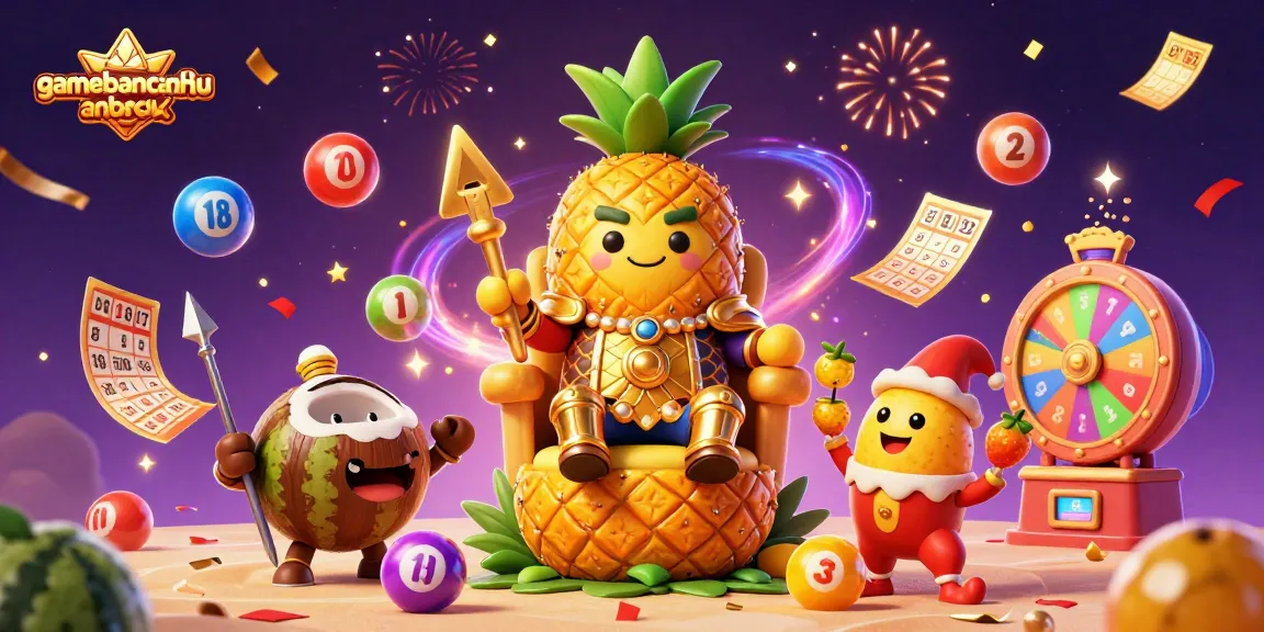 gamebancanohu ignites excitement with its dynamic carnival-themed gambling scene featuring vibrant lottery elements.